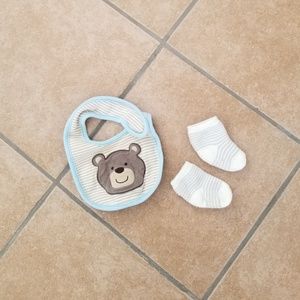 Unisex Bib / Socks Accessories Bundle